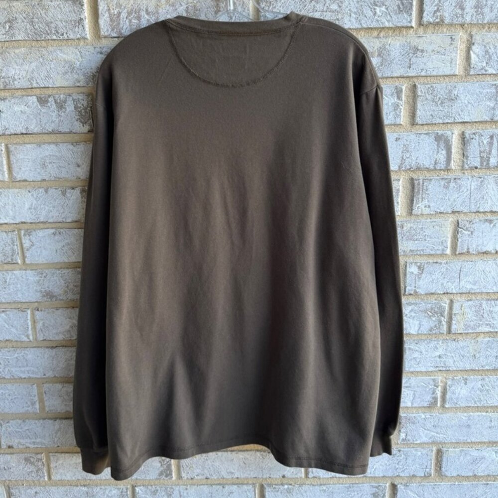 3.1 Phillip Lim Long Sleeve Pullover Henley Tee Shirt Men's Size XL. - Picture 2 of 7